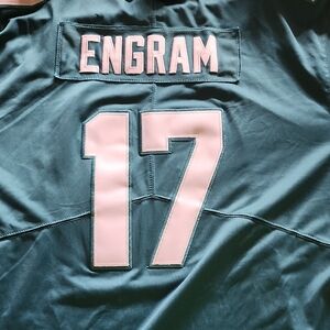 Evan Engram #17 Jersey in Teal with White Numbers